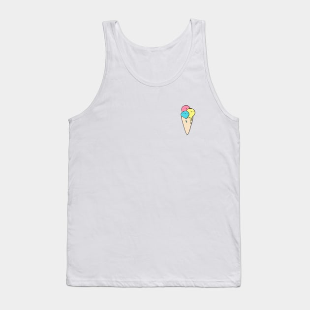 Ice cream Tank Top by miguelest@protonmail.com